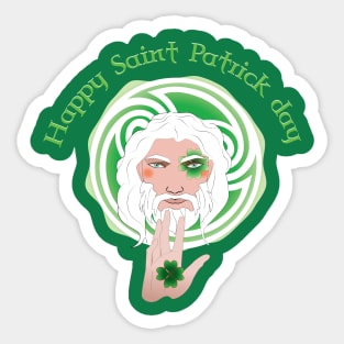 Happy Saint Patrick's Day Sticker